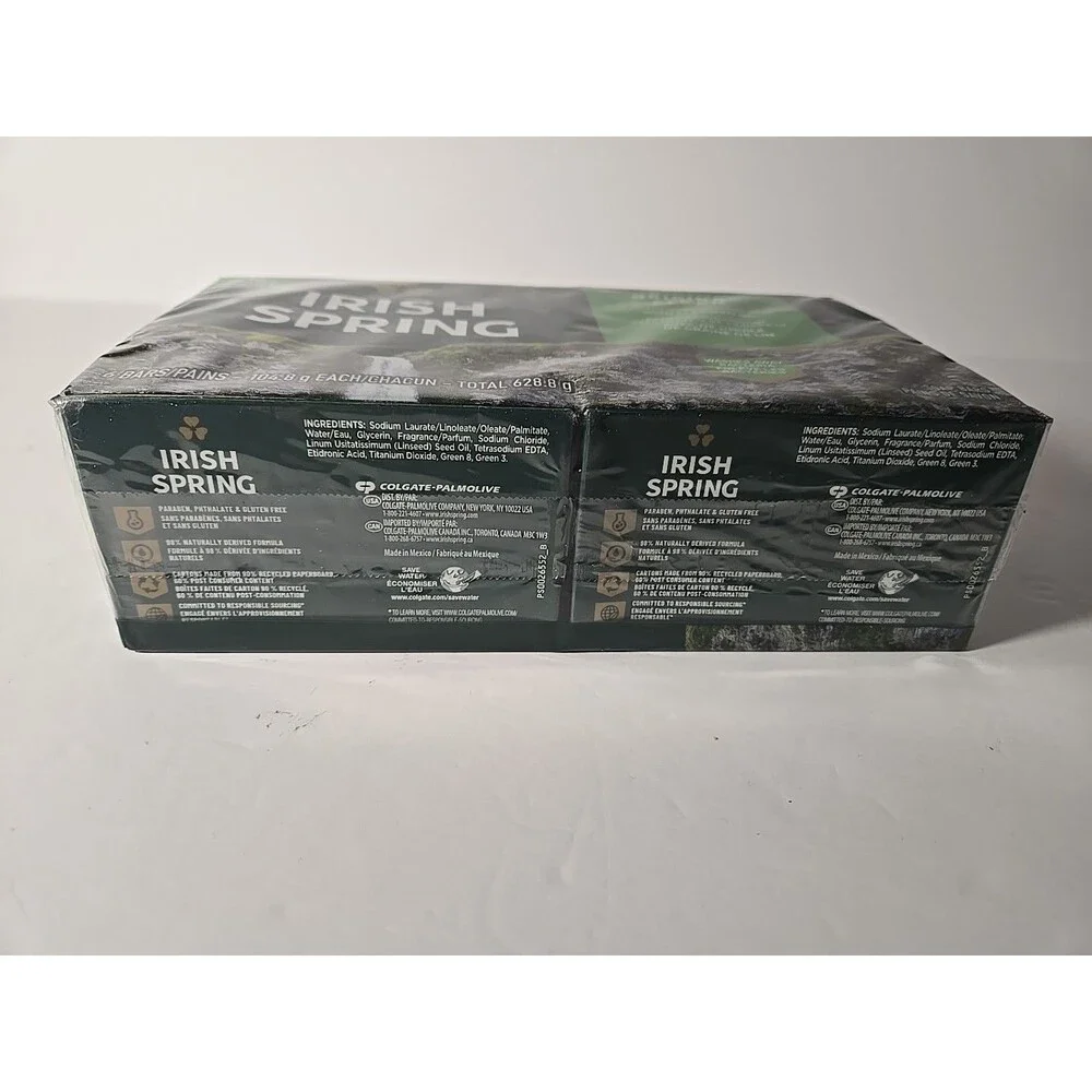 6 Bars Soap for Men, Original Clean Mens Bar Soap,